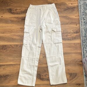 PacSun Light Beige Cargo Pants for Men